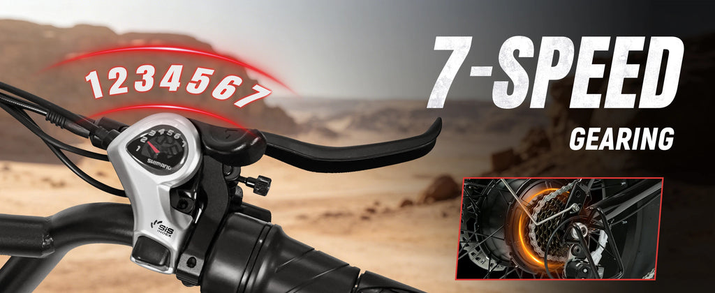 ESKUTE V300 20-Inch Fat Tire Electric Bike