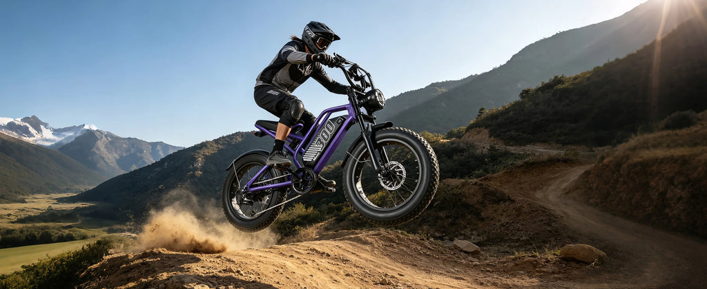 ESKUTE V300 20-Inch Fat Tire Electric Bike