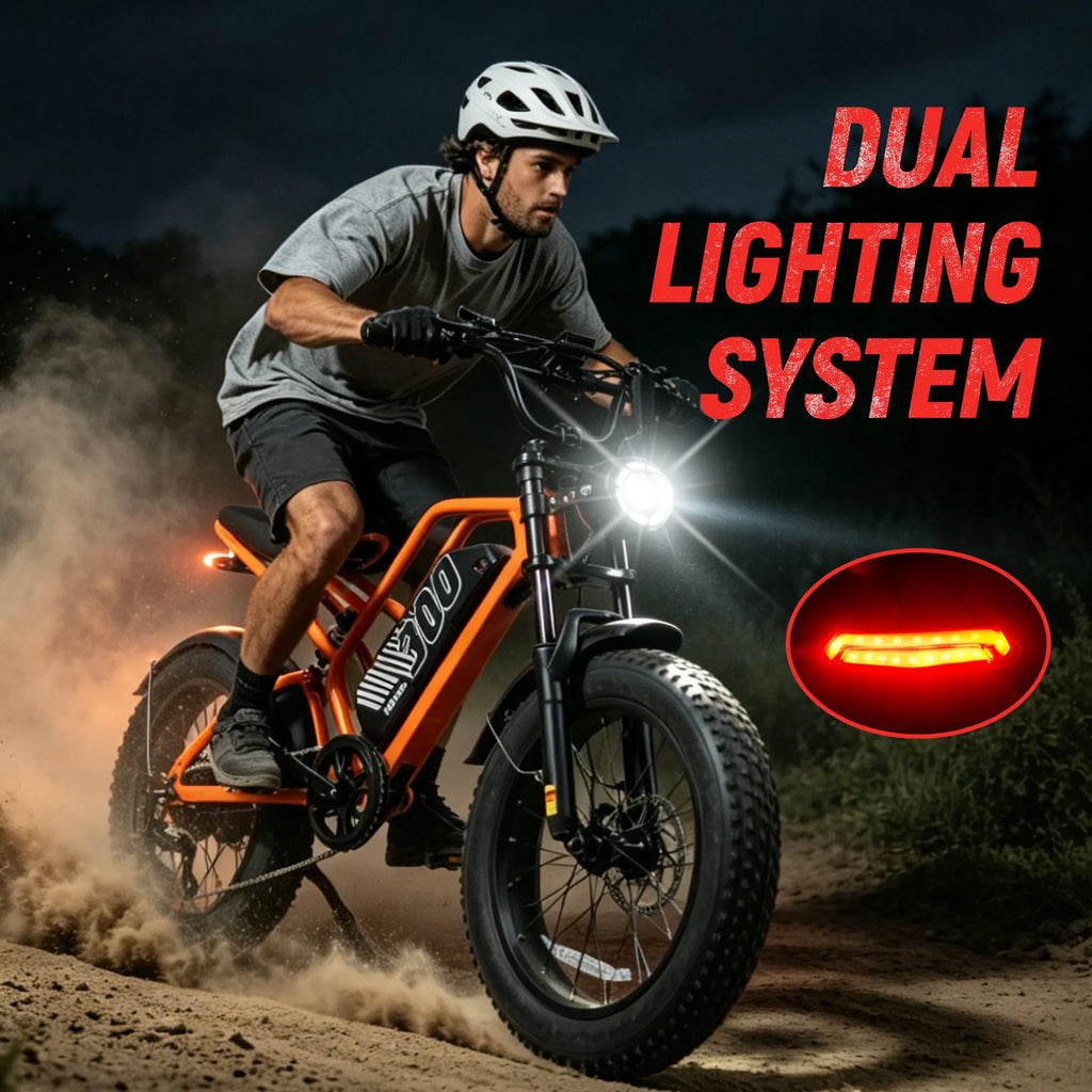 ESKUTE V300 20-Inch Fat Tire Electric Bike