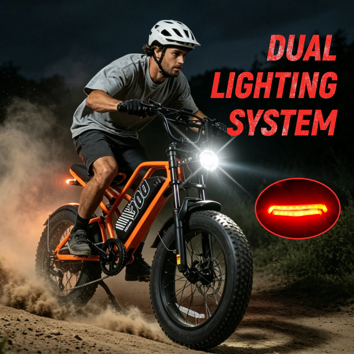 ESKUTE V300 20-Inch Fat Tire Electric Bike