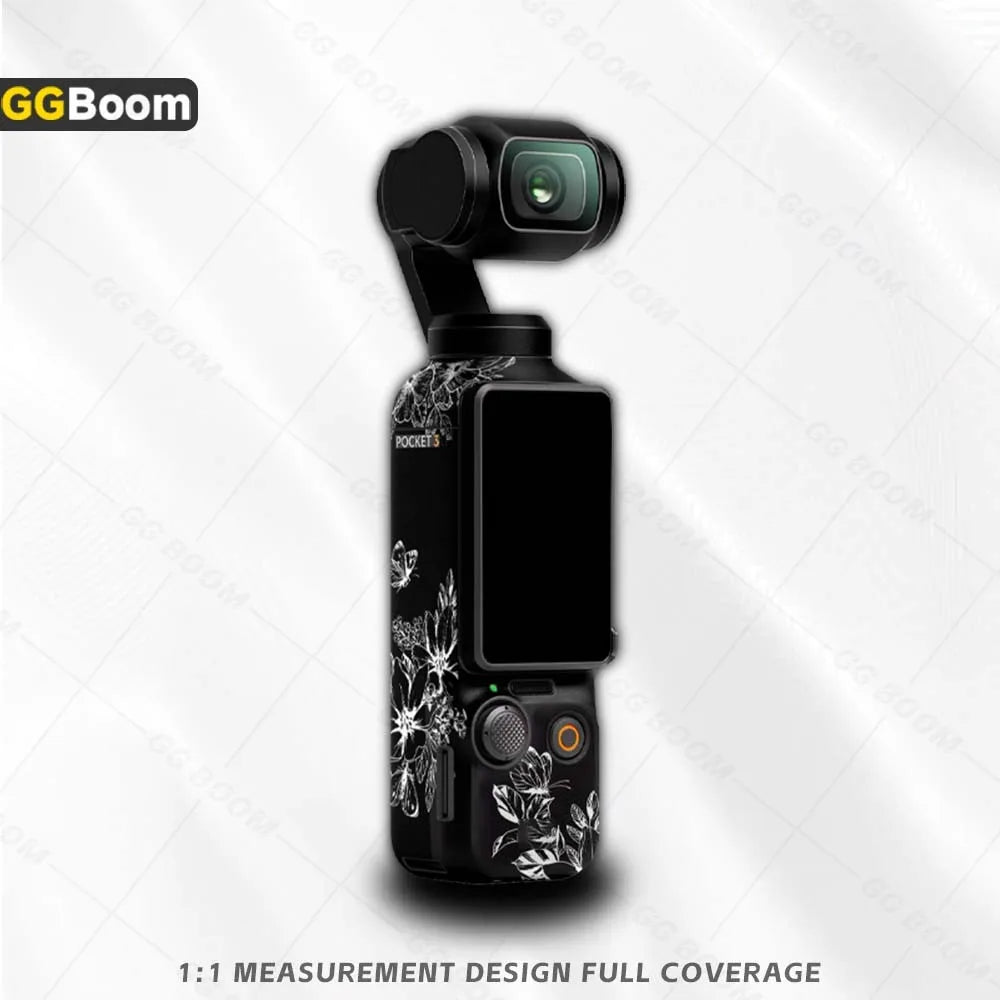 Camera Waterproof Full Body Sticker Kit Anti-Scratch Protective Film Colorful PVC Decal Accessories For OSMO Pocket 3