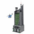6375 PCS Hero Tower with LED Lights Building Blocks Set – Modular Skyscraper Architecture Model Kit