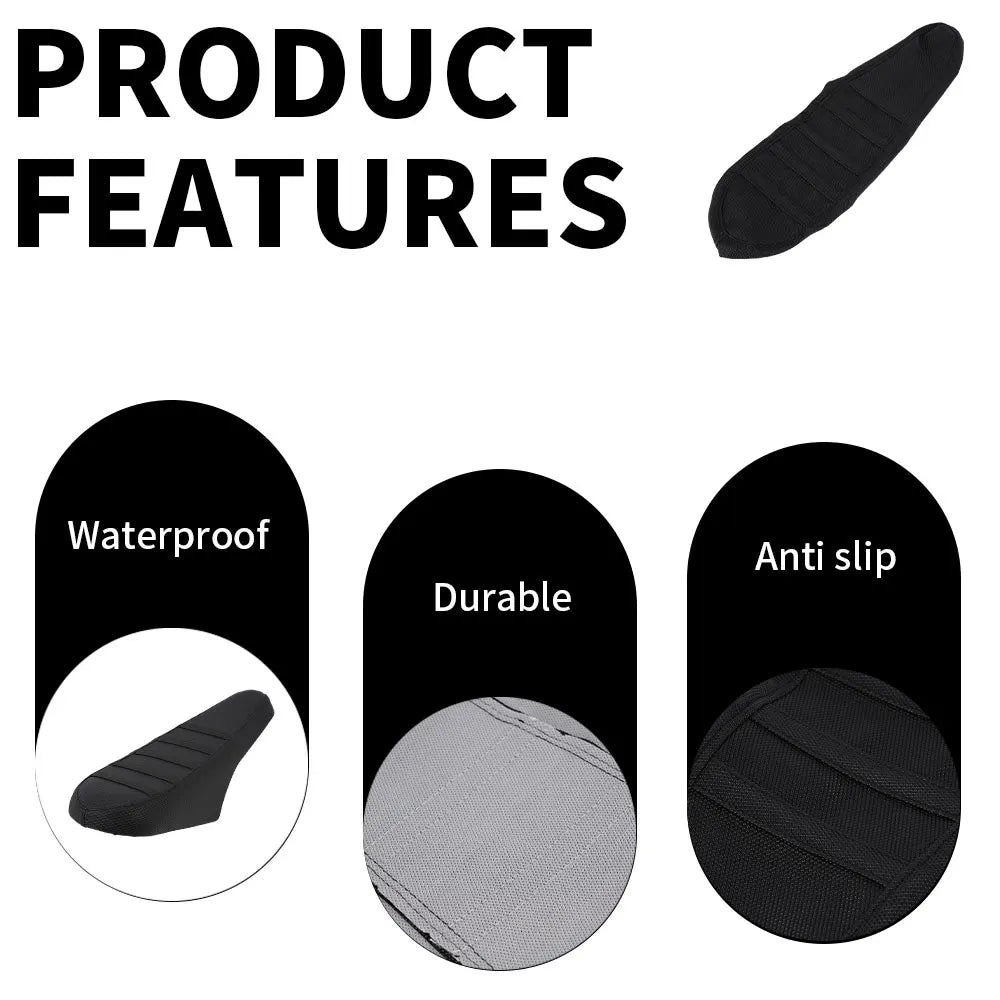 Waterproof Non-Slip PVC E-Bike Seat Cover