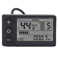 S866 E-Bike LCD Display for 24V, 36V & 48V Systems