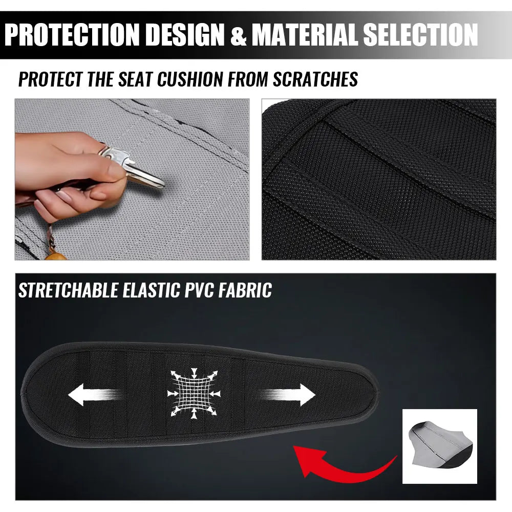 Waterproof Non-Slip PVC E-Bike Seat Cover