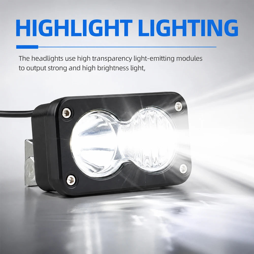 3-Inch LED E-Bike Headlight for Ridstar Q20