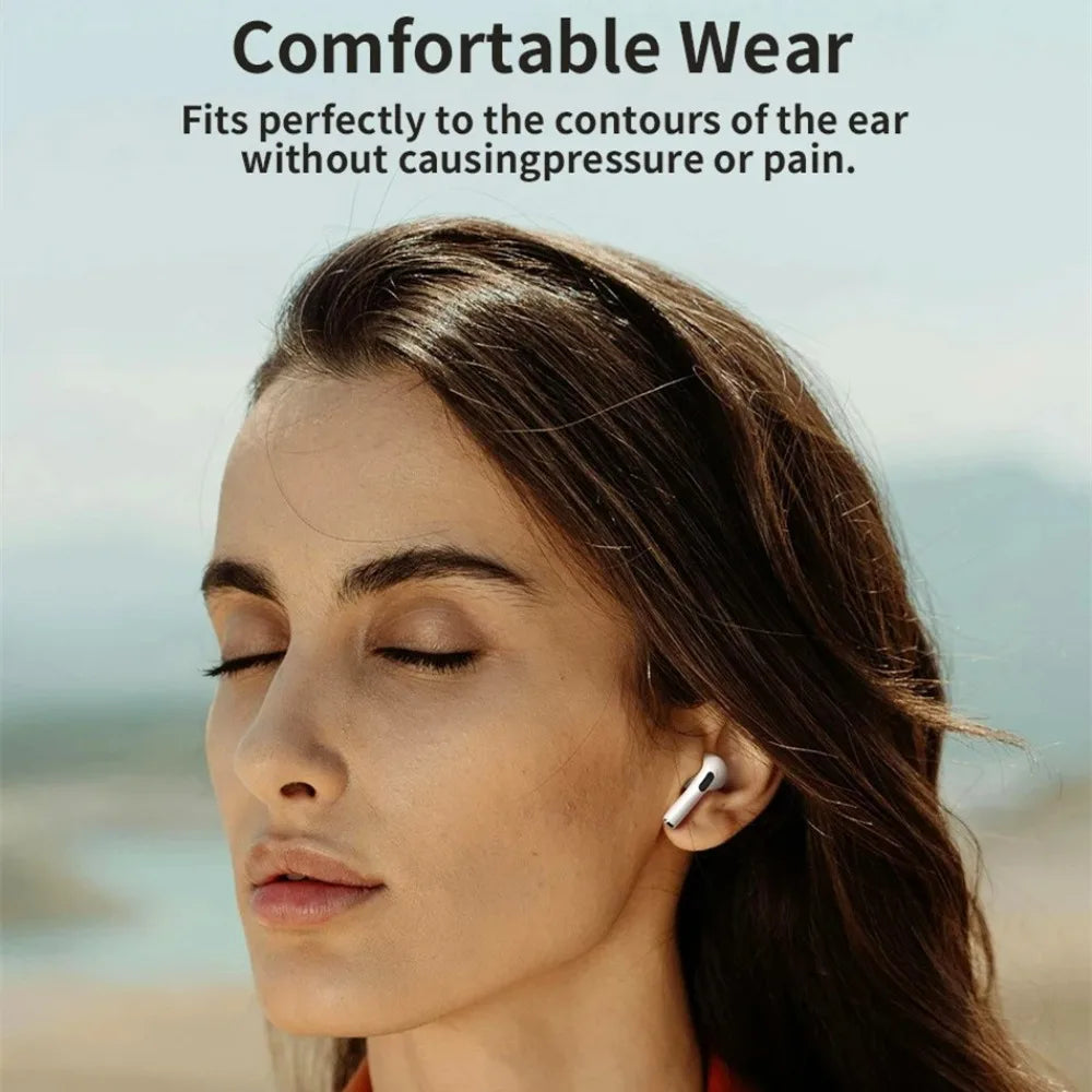 2026 New Version TWS Bluetooth Earphone Stereo Wireless Headphone In-Ear HiFi Earbud HandsFree Headset Mic Noise Reduction Sport Earplugs