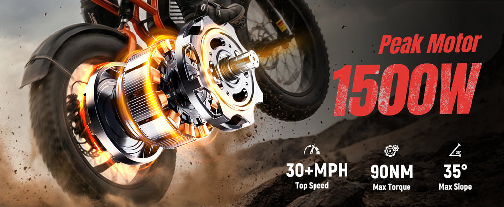 ESKUTE V300 20-Inch Fat Tire Electric Bike