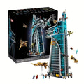 2026 NEW MOC Superhero Headquarters Building Block Set | Compatible Brick Toy